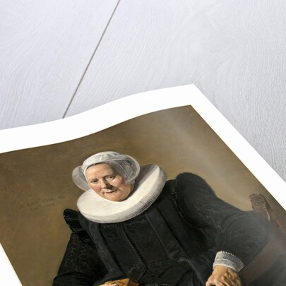 Dutch, Portrait of an Elderly Lady, 1633 by Frans Hals