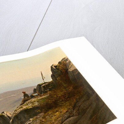 American, The Artist Sketching at Mount Desert, Maine by Sanford Robinson Gifford