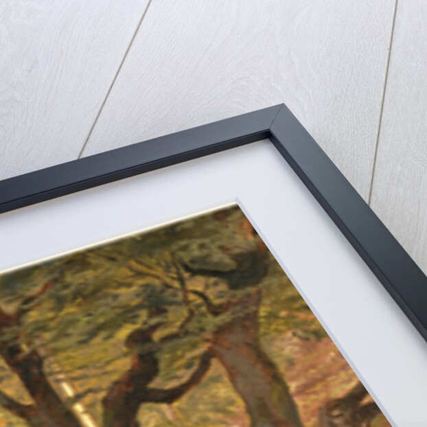 View of Bregentved Forest, Sjaeeland, mid 1830s by Frederik Sødring