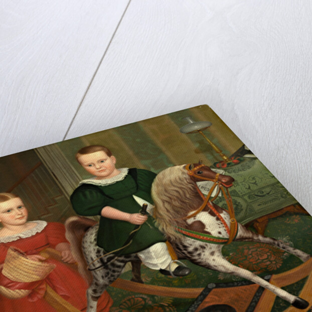 American, The Hobby Horse, c. 1840 by Robert Peckham