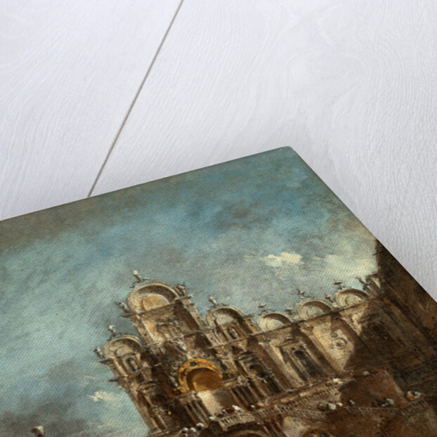 Italian, Temporary Tribune in the Campo San Zanipolo, Venice, 1782 or after by Francesco Guardi