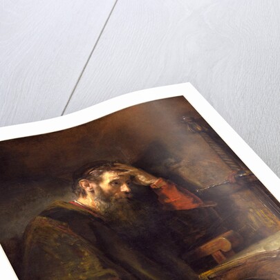 Dutch, The Apostle Paul, c. 1657 by Rembrandt van Rijn