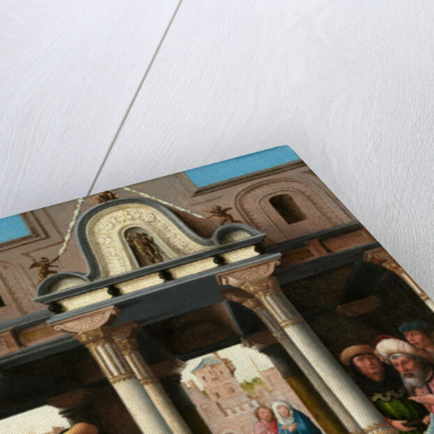 Christ among the Doctors obverse, c. 1513 by Bernard van Orley