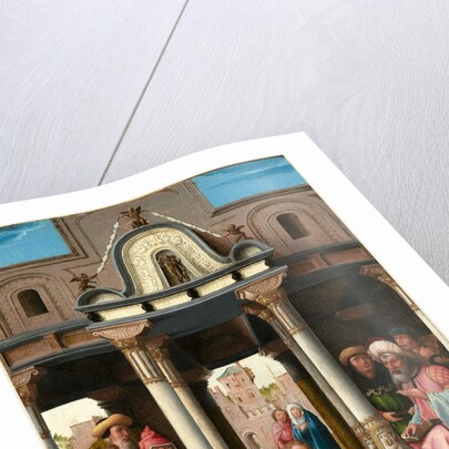 Christ among the Doctors obverse, c. 1513 by Bernard van Orley