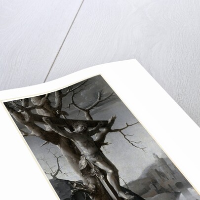 Saint Jerome Penitent left panel by Jan Gossaert