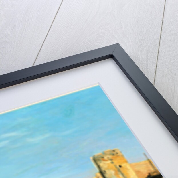 The Ramparts at Aigues-Mortes, 1867 by Frédéric Bazille