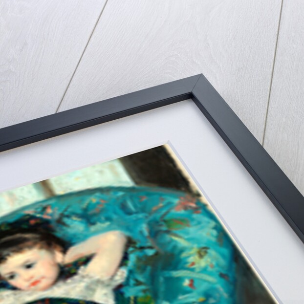 American, Little Girl in a Blue Armchair, 1878 by Mary Cassatt