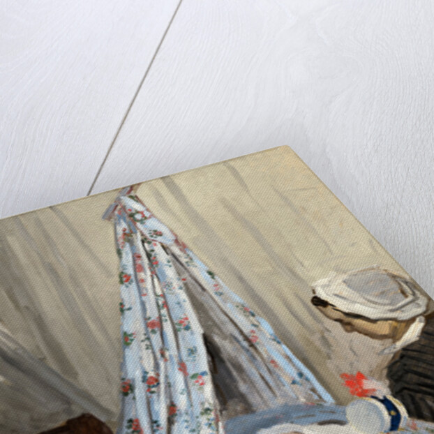 The Cradle-Camille with the Artist's Son Jean, 1867 by Claude Monet