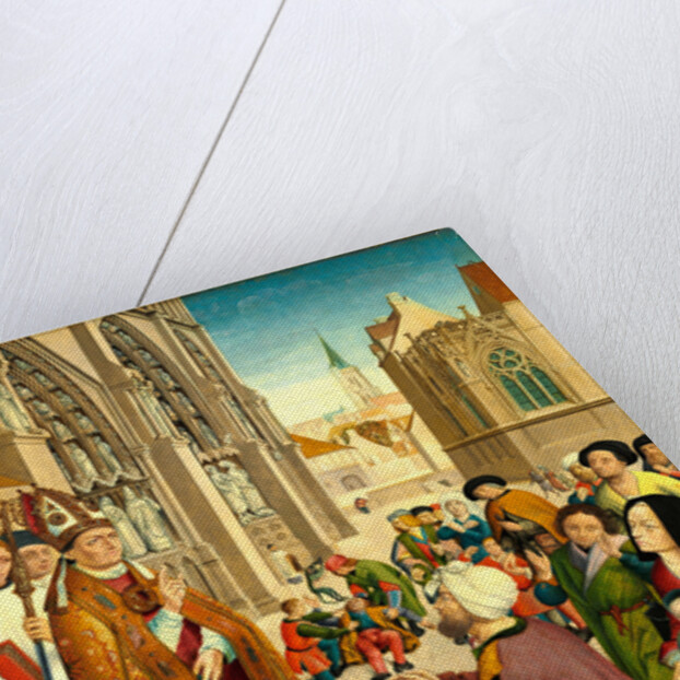 Episodes from the Life of a Bishop Saint, c. 1500 by Master of Saint Giles and Assistant