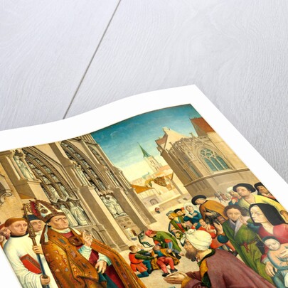 Episodes from the Life of a Bishop Saint, c. 1500 by Master of Saint Giles and Assistant