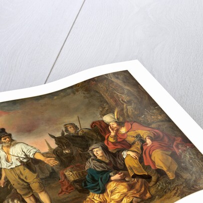 Dutch, The Levite at Gibeah, probably late 1650s by Gerbrand van den Eeckhout