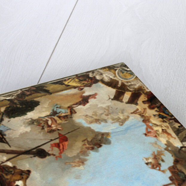 Italian, Wealth and Benefits of the Spanish Monarchy under Charles III, 1762 by Giovanni Battista Tiepolo