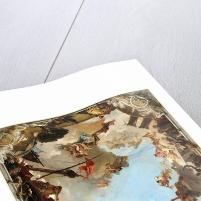 Italian, Wealth and Benefits of the Spanish Monarchy under Charles III, 1762 by Giovanni Battista Tiepolo