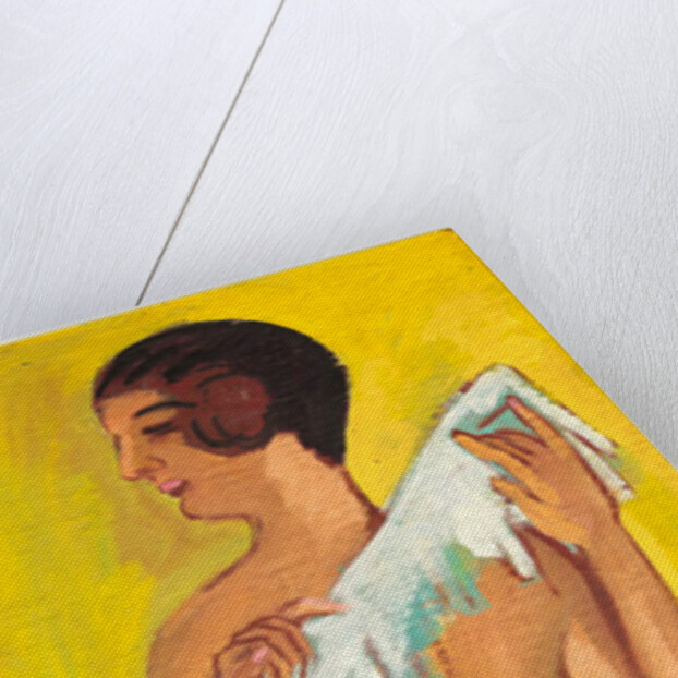 Nude Figure by Ernst Ludwig Kirchner