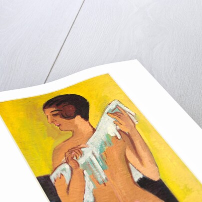 Nude Figure by Ernst Ludwig Kirchner