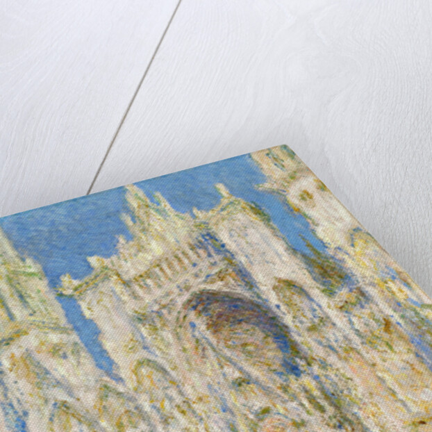 Rouen Cathedral, West Façade, Sunlight, 1894 by Claude Monet