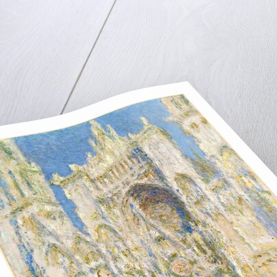 Rouen Cathedral, West Façade, Sunlight, 1894 by Claude Monet