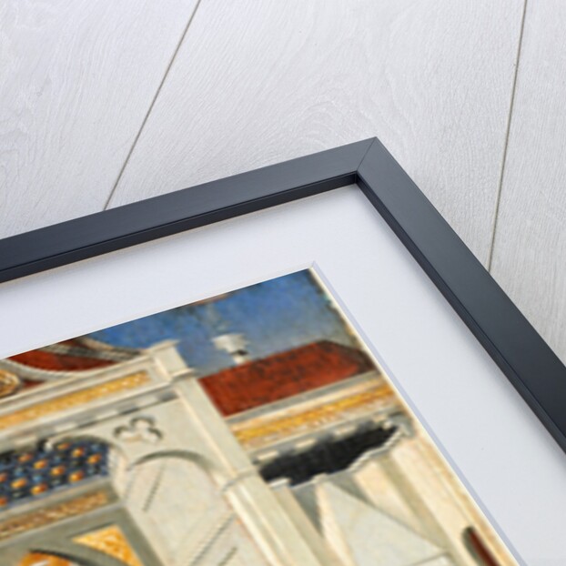 Italian, The Annunciation and Expulsion from Paradise, c. 1435 by Giovanni di Paolo