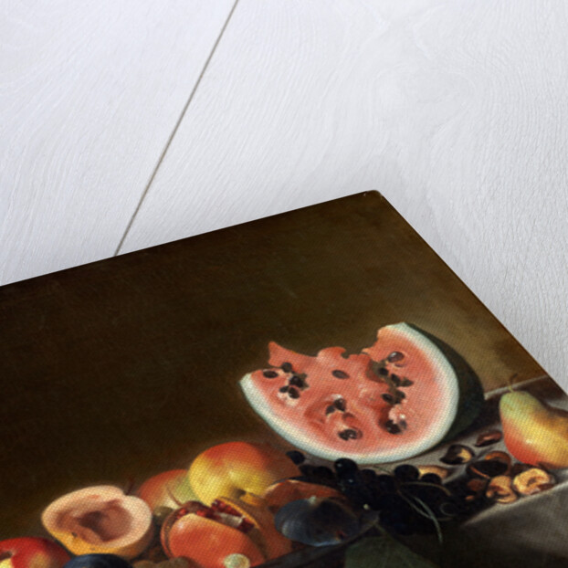 Still Life with Fruit and Carafe by Pensionante del Saraceni