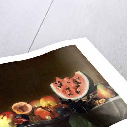 Still Life with Fruit and Carafe by Pensionante del Saraceni