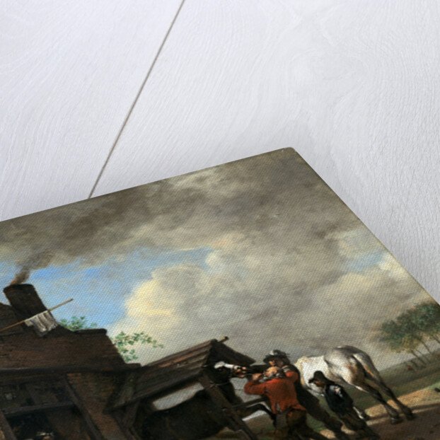 Dutch, A Farrier's Shop, 1648 by Paulus Potter