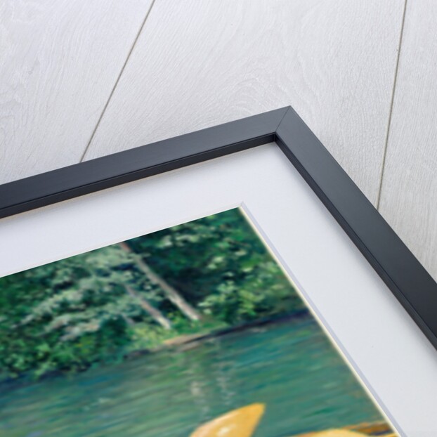 Skiffs, 1877 by Gustave Caillebotte