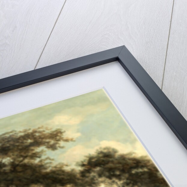 Dutch, Village near a Pool, c. 1670 by Meindert Hobbema