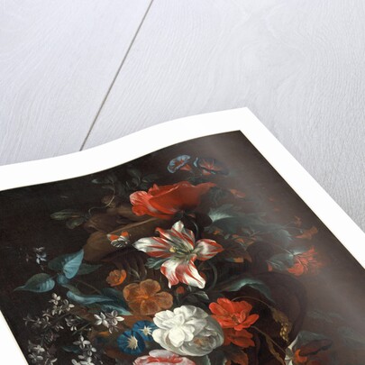 Dutch, Flowers in a Vase, c. 1700 by Philip van Kouwenbergh