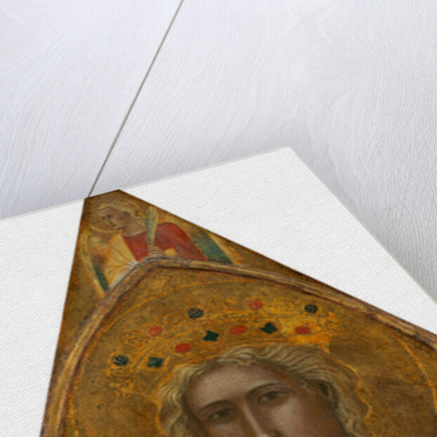 Italian, Madonna and Child with Saint Mary Magdalene and Saint Catherine right panel by Pietro Lorenzetti