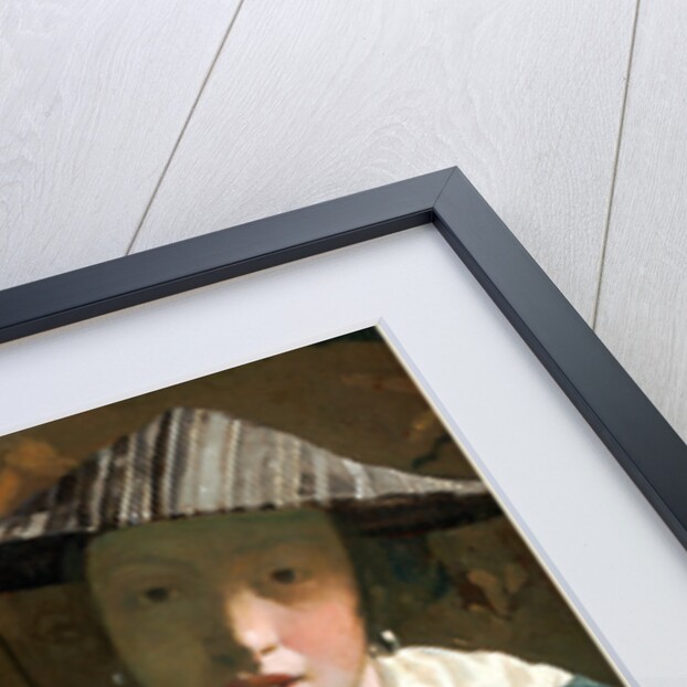 Dutch, Girl with a Flute, probably 1665-1670 by Johannes Vermeer