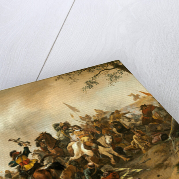 Dutch, Battle Scene by Philips Wouwerman