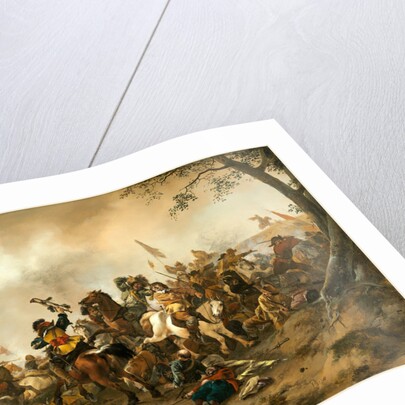 Dutch, Battle Scene by Philips Wouwerman