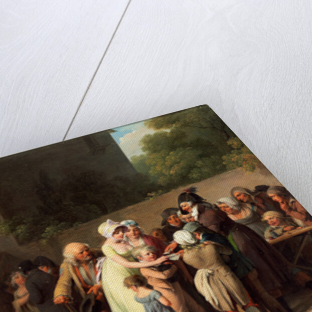 The Card Sharp on the Boulevard, 1806 by Louis-Léopold Boilly