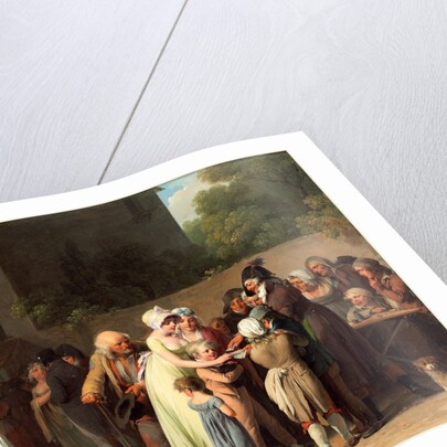 The Card Sharp on the Boulevard, 1806 by Louis-Léopold Boilly