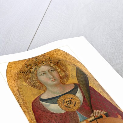 Italian, Saint Catherine of Alexandria, probably c. 1335 by Ugolino Lorenzetti