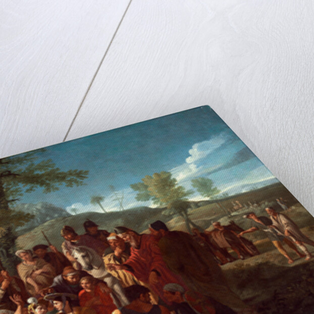 Flemish, Saint John the Baptist Preaching, c. 1665 by Willem Reuter