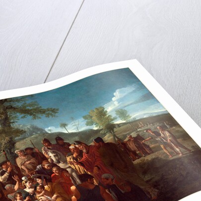 Flemish, Saint John the Baptist Preaching, c. 1665 by Willem Reuter