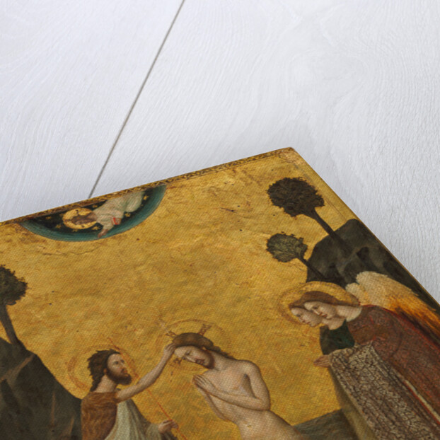 Italian, The Baptism of Christ, probably 1330-1340 by Master of the Life of Saint John the Baptist