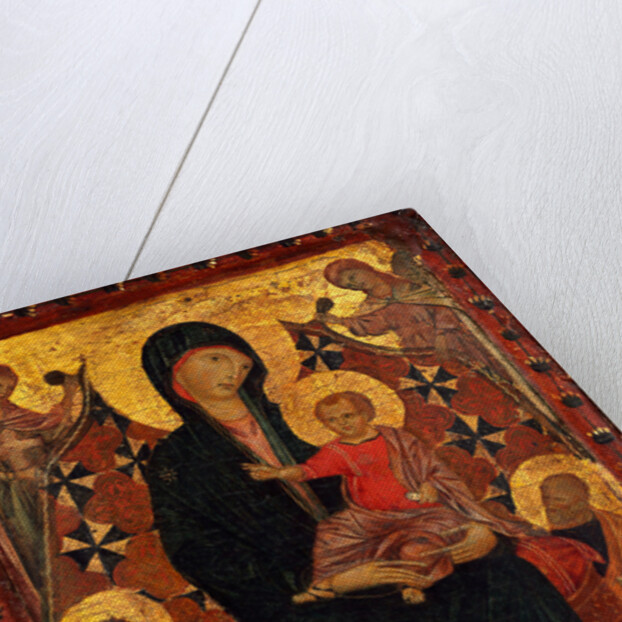 Italian, Madonna and Child with Saint John the Baptist and Saint Peter, probably c. 1290 by Cimabue