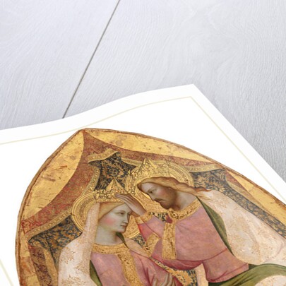 Italian, The Coronation of the Virgin, probably c. 1370 by Agnolo Gaddi