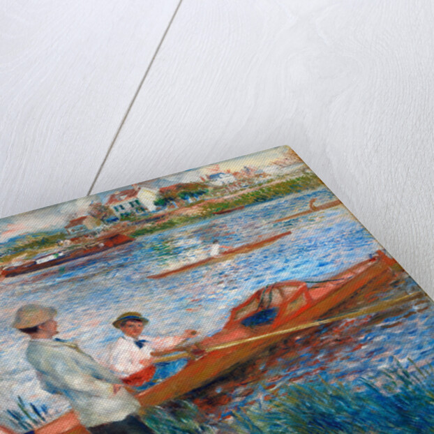 Oarsmen at Chatou, 1879 by Auguste Renoir