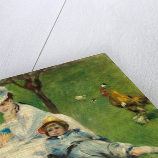 Madame Monet and Her Son, 1874 by Auguste Renoir