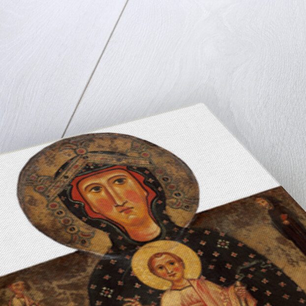 Madonna and Child Enthroned by Margaritone d'Arezzo