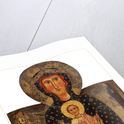 Madonna and Child Enthroned by Margaritone d'Arezzo