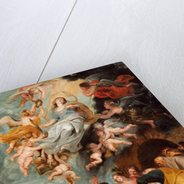 The Assumption of the Virgin, probably mid 1620s by Studio of Sir Peter Paul Rubens