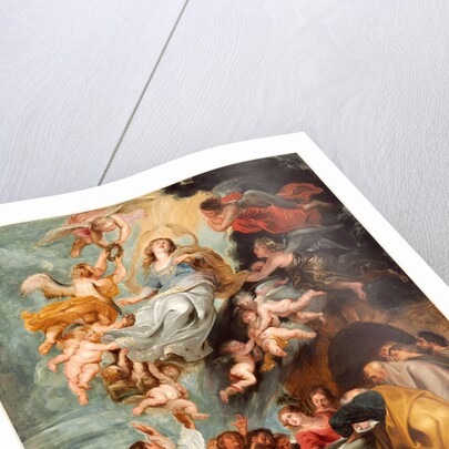 The Assumption of the Virgin, probably mid 1620s by Studio of Sir Peter Paul Rubens