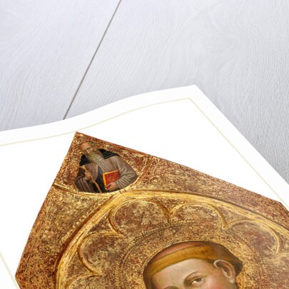 Madonna and Child with Saint Peter and Saint Stephen right panel by Martino di Bartolomeo di Biagio