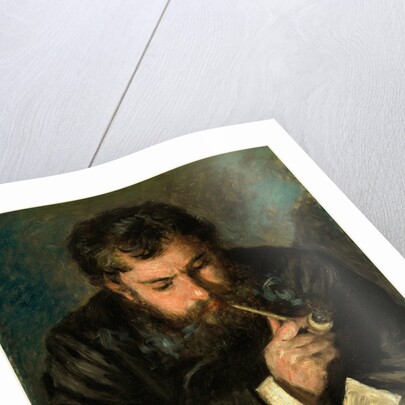 Claude Monet, 1872 by Auguste Renoir