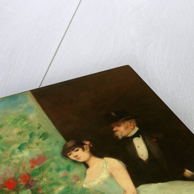 Behind the Scenes, c. 1880 by Jean-Louis Forain