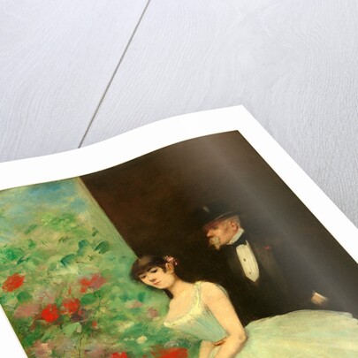 Behind the Scenes, c. 1880 by Jean-Louis Forain